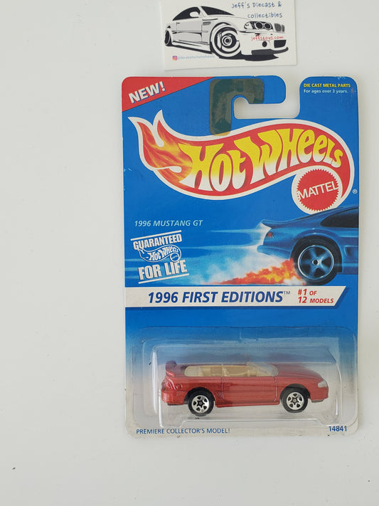 1996 Hot Wheels 1996 Mustang GT #378