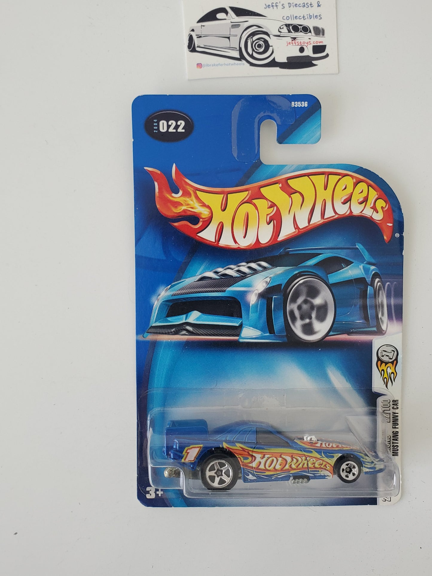 2004 Hot Wheels Mustang Funny Car #22