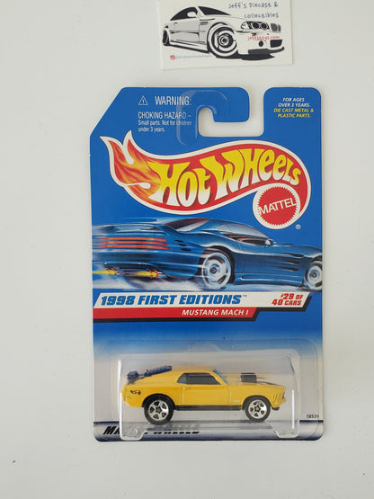 1998 Hot Wheels Mustang Mach 1 #670
