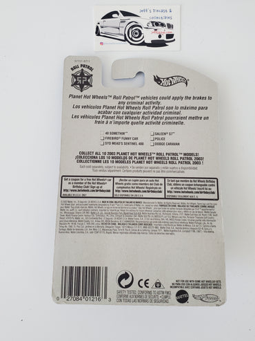 2003 Hot Wheels Roll Patrol Police Car #163