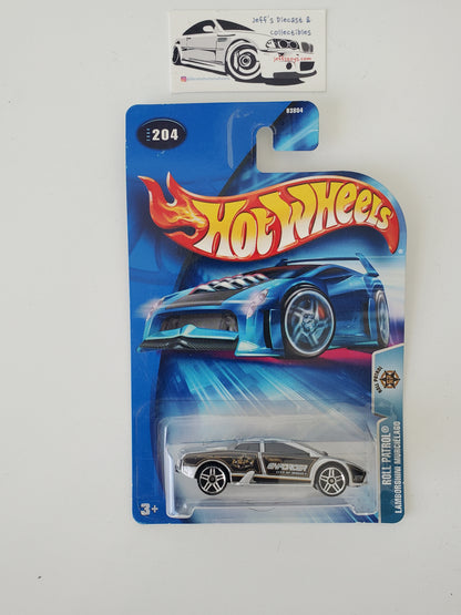 2004 Hot Wheels Roll Patrol Lamborghini Murcielago #204
