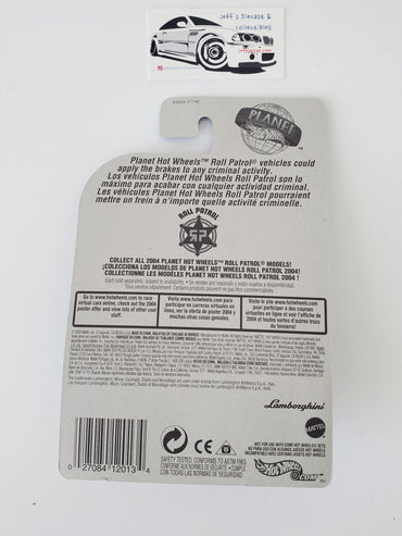 2004 Hot Wheels Roll Patrol Lamborghini Murcielago #204