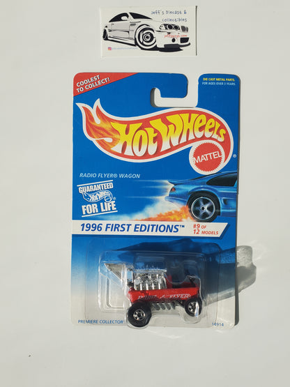1996 Hot Wheels Radio Flyer Wagon #374 b/w Wheels