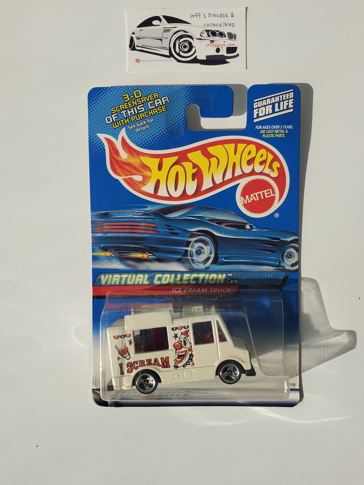 2000 Hot Wheels Ice Cream Truck #144
