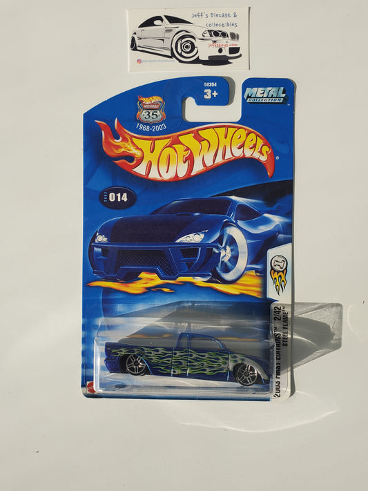 2003 Hot Wheels Steel Flame #14