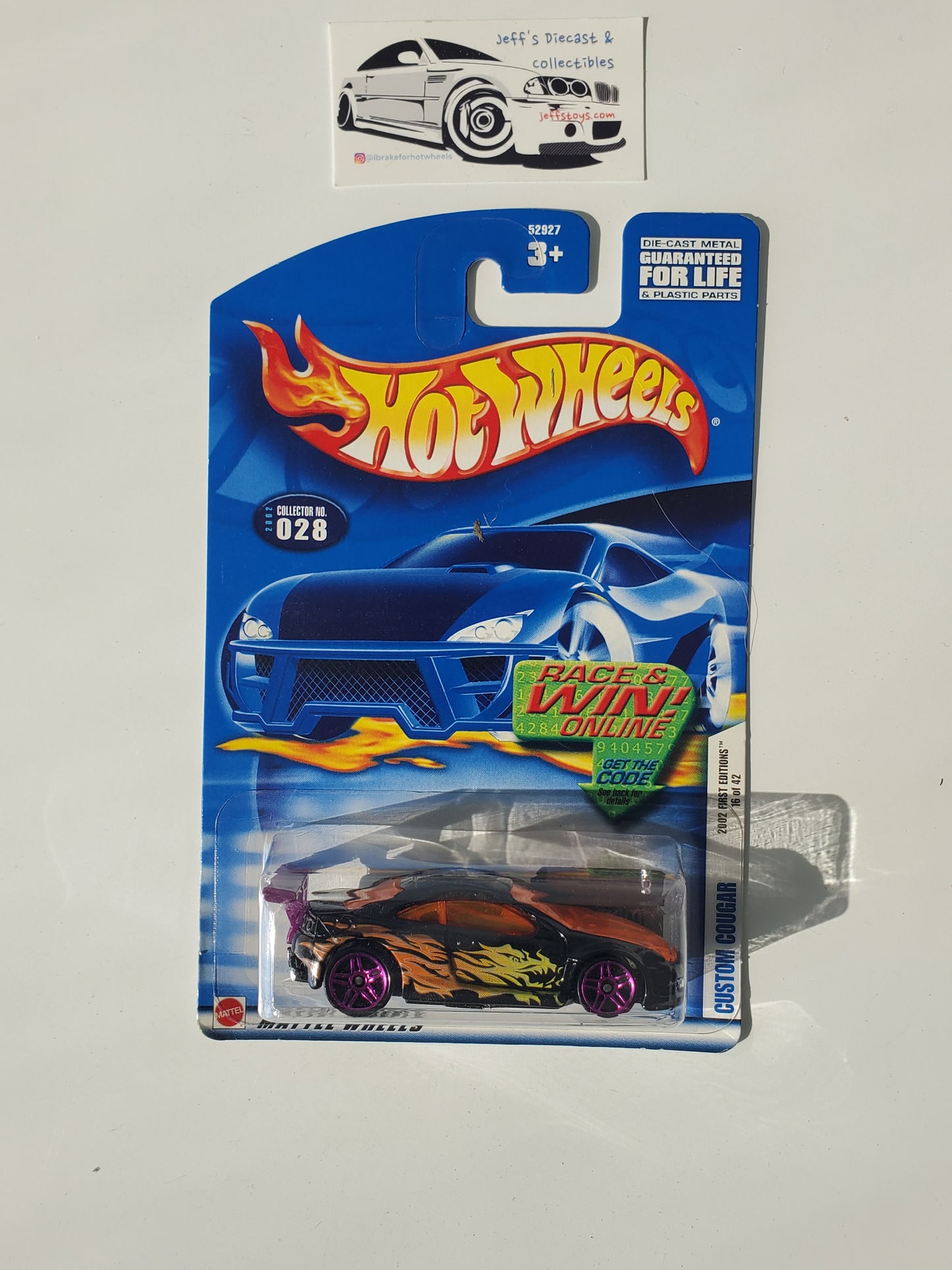 2002 Hot Wheels Custom Cougar #28