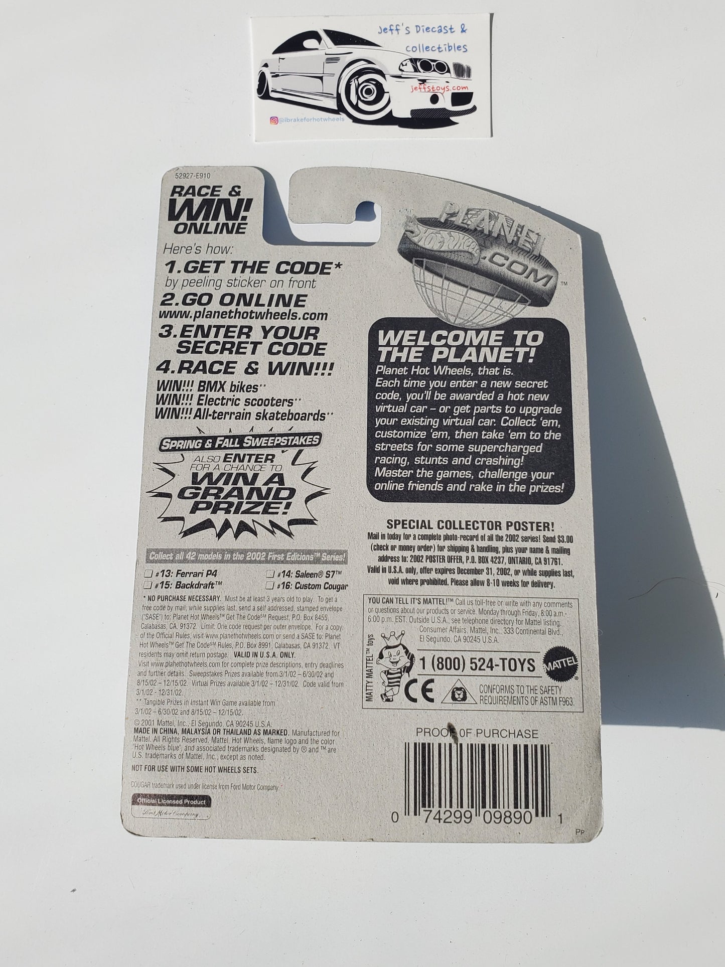 2002 Hot Wheels Custom Cougar #28