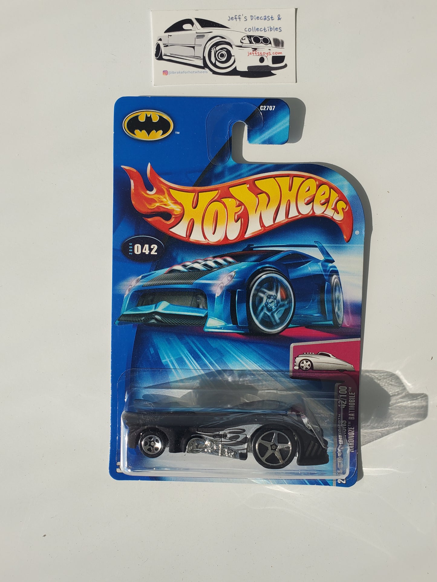 2004 Hot Wheels Hardnoze Batmobile #42