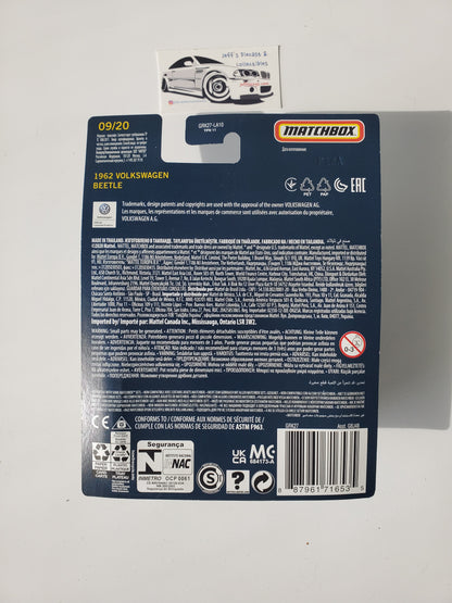 2020 Matchbox Collectors 1962 Volkswagen Beetle