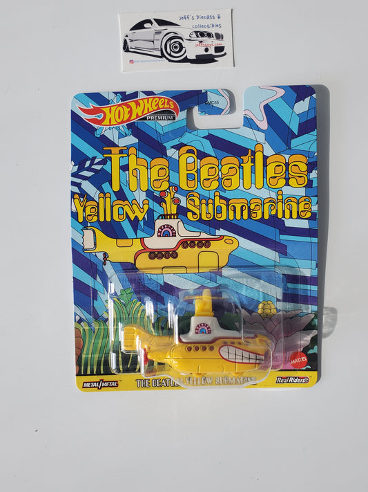 2021 Hot Wheels Premium The Beatles Yellow Submarine