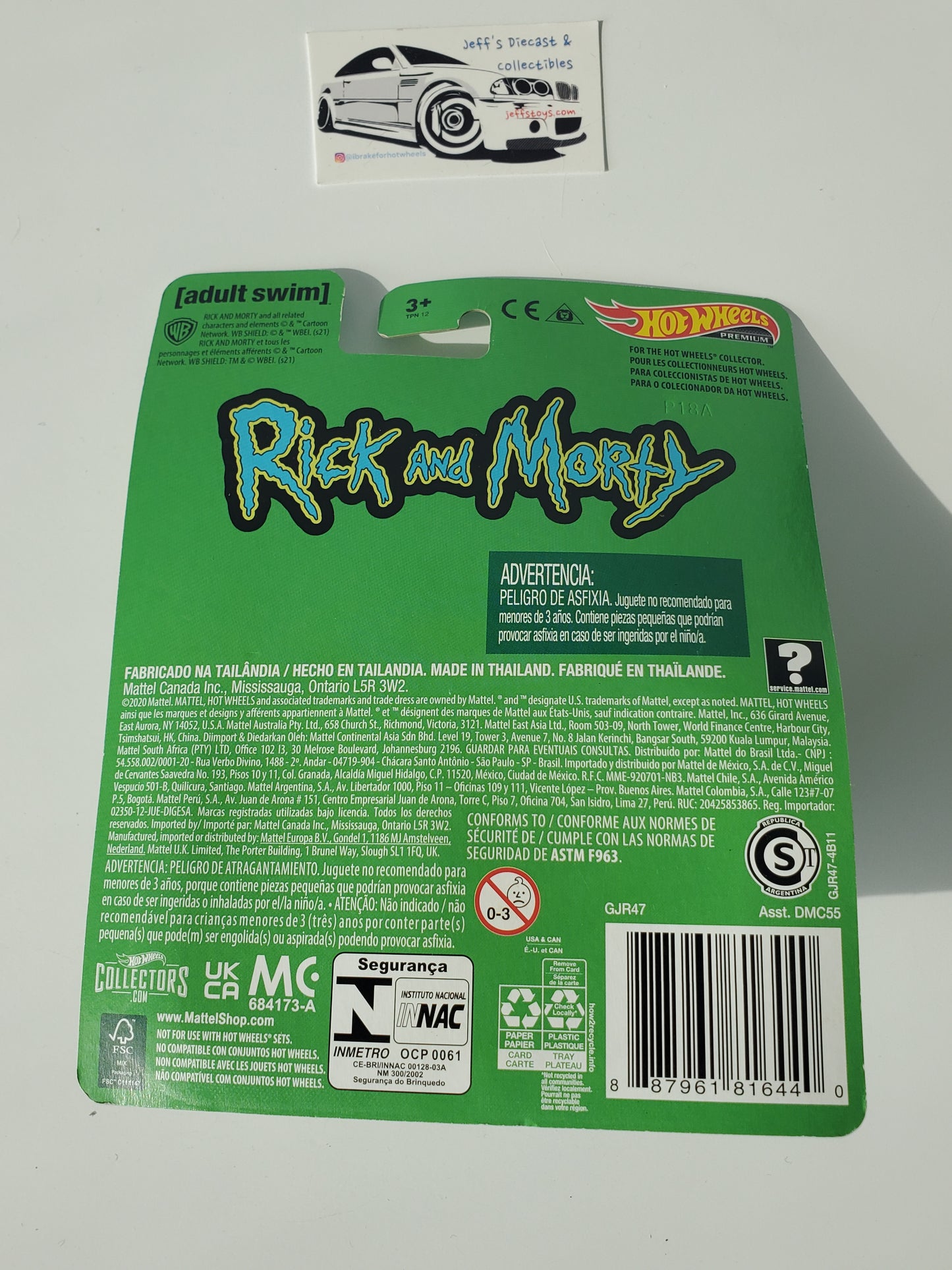 2020 Hot Wheels Premium Rick and Morty Rick's Ship