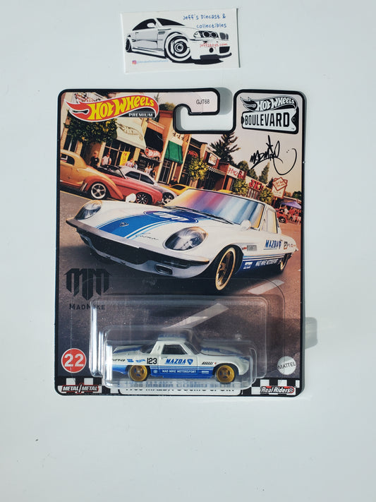2021 Hot Wheels Premium Boulevard 1968 Mazda Cosmo Sport