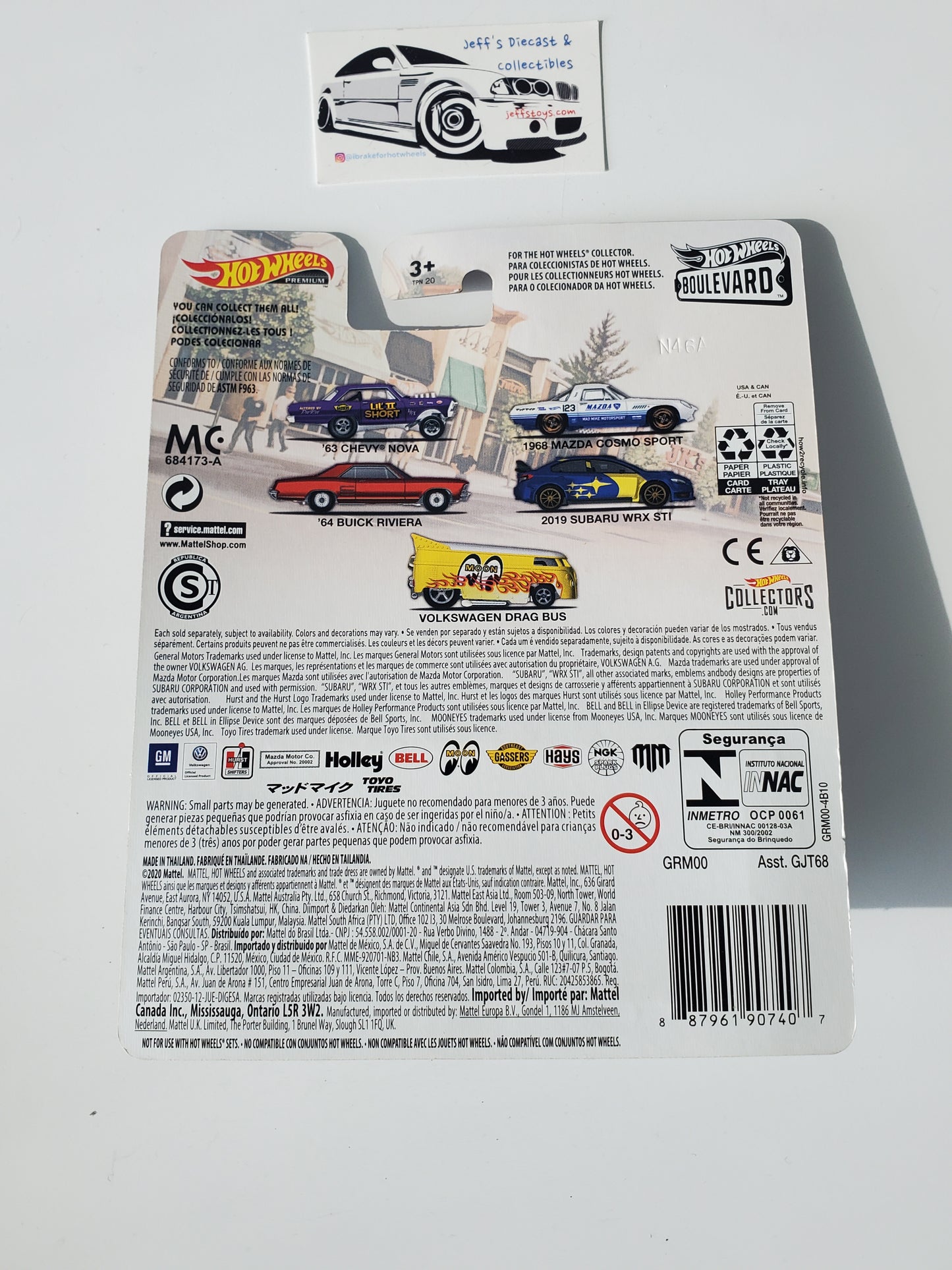 2021 Hot Wheels Premium Boulevard 1968 Mazda Cosmo Sport