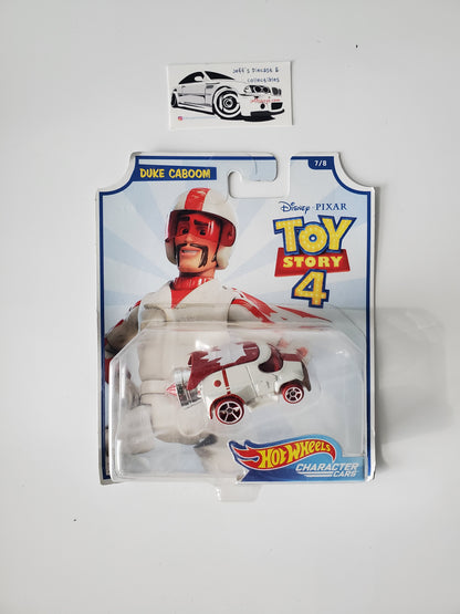 2018 Hot Wheels Character Cars Toy Story 4 Duke Caboom