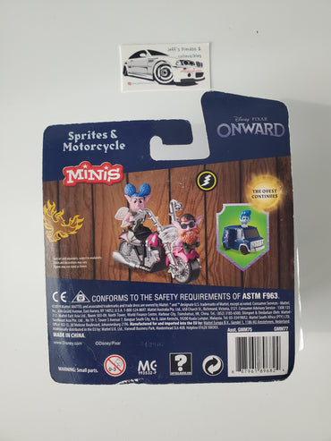 2019 Disney Pixar Onward Sprites & Motorcycle Minis