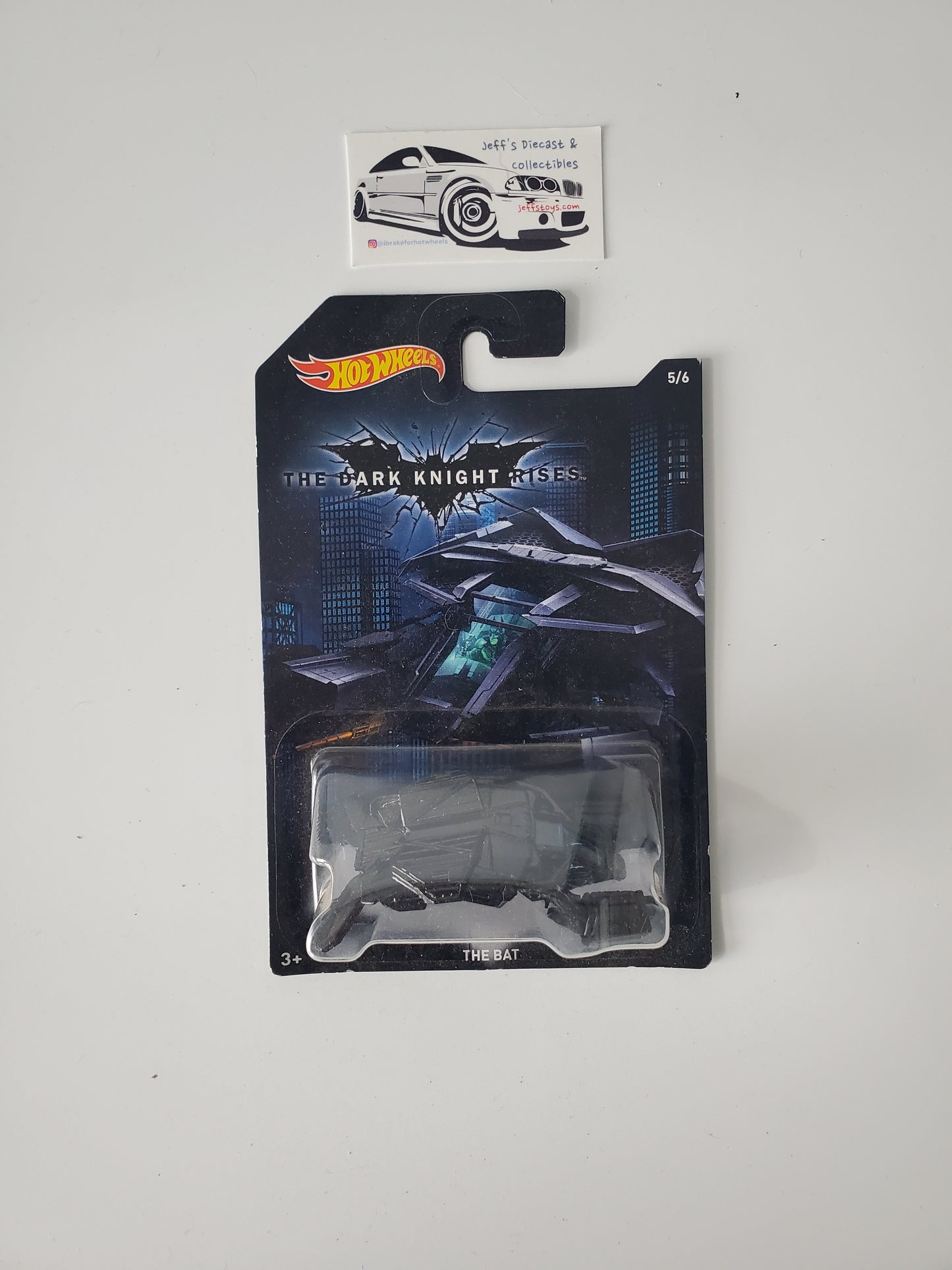 2014 Hot Wheels Batman The Bat Dark Knight Rises