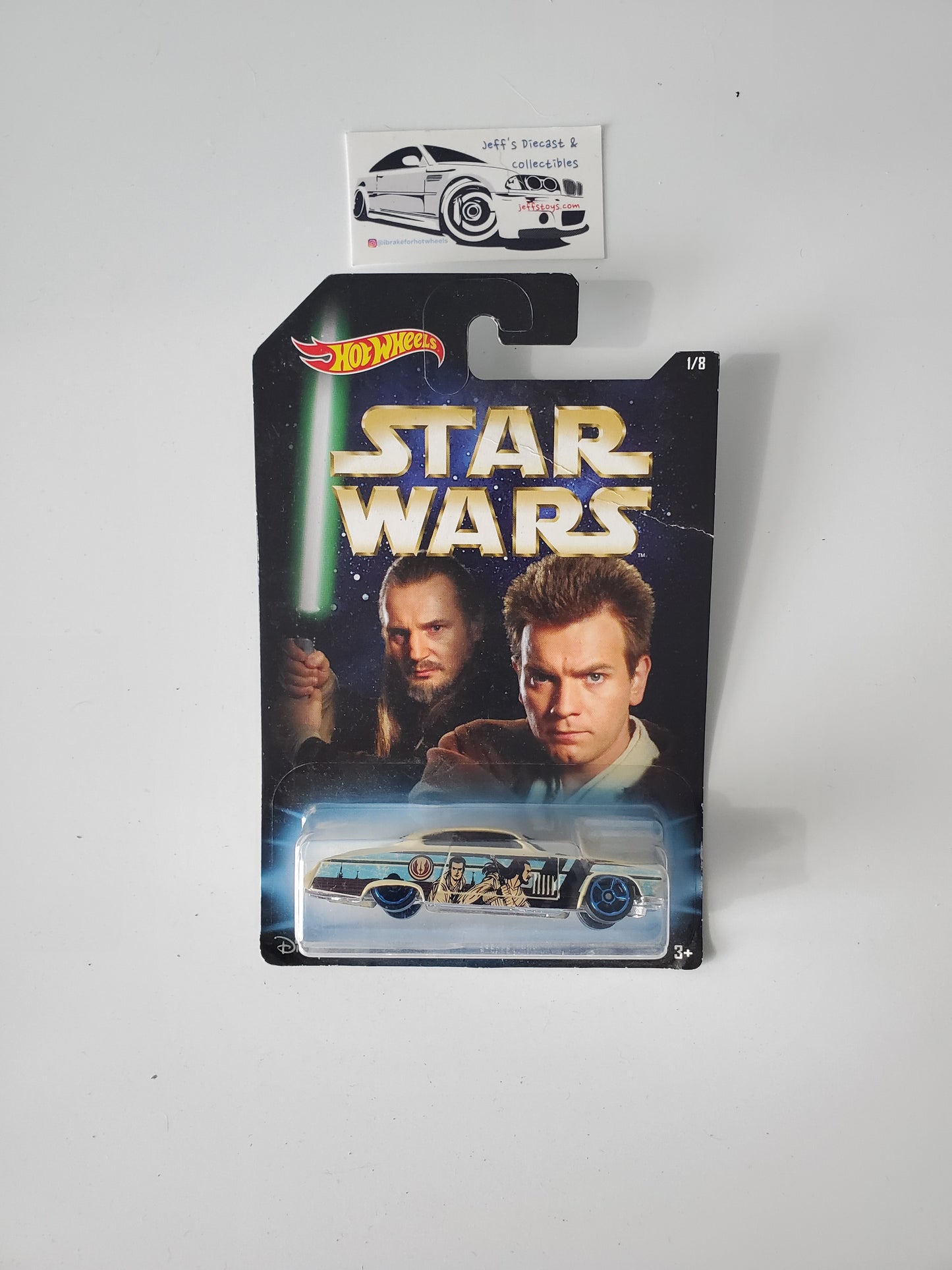 2017 Hot Wheels Star Wars Fish'd & Chip'd - poor card