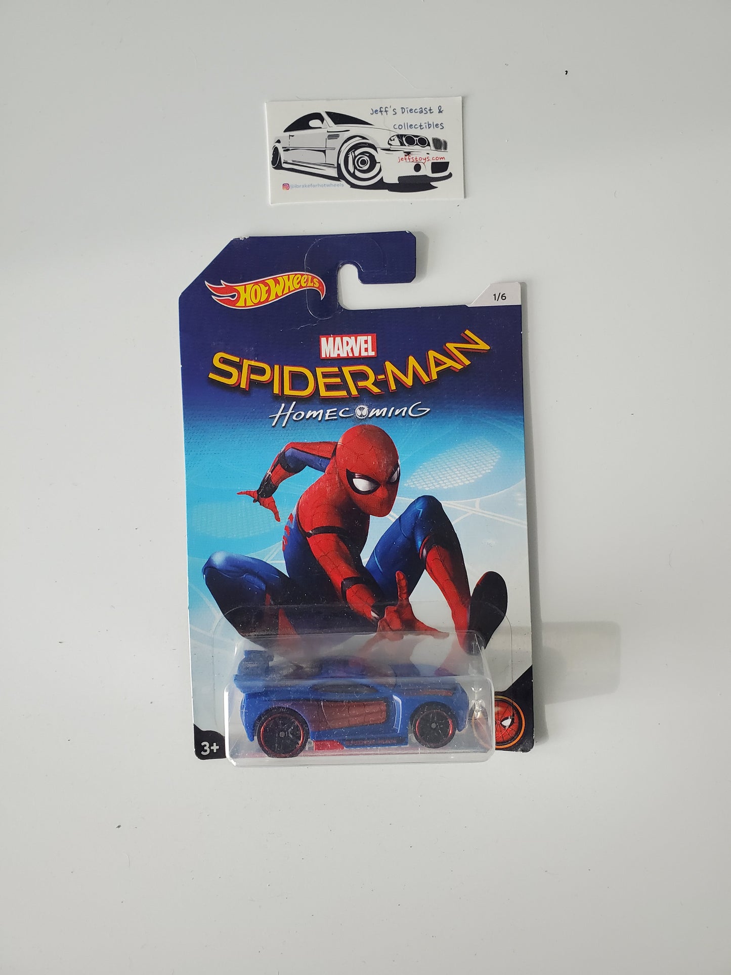 2017 Hot Wheels Spiderman Homecoming Power Rage