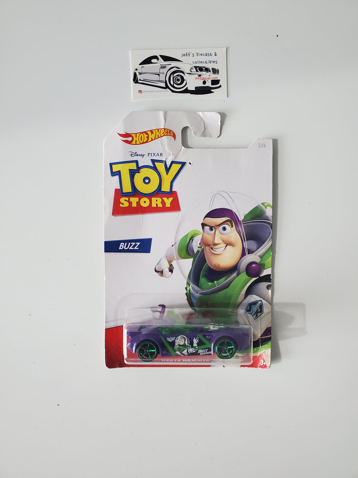 2019 Hot Wheels Toy Story Buzz Nerve Hammer