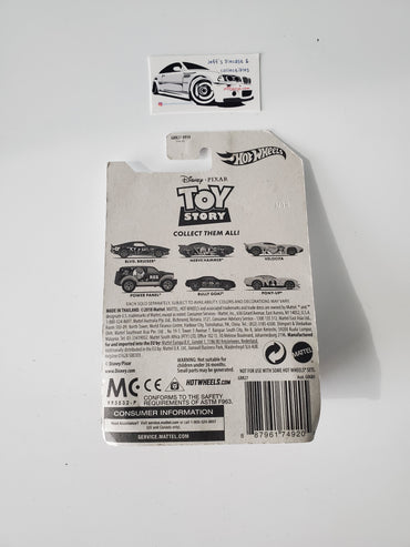 2019 Hot Wheels Toy Story Alien Bully Goat - poor card