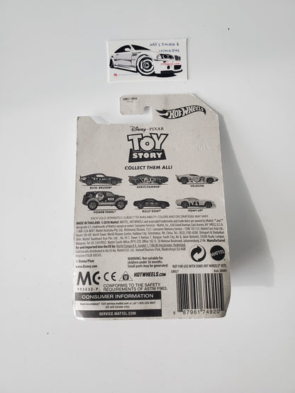 2019 Hot Wheels Toy Story Alien Bully Goat - poor card