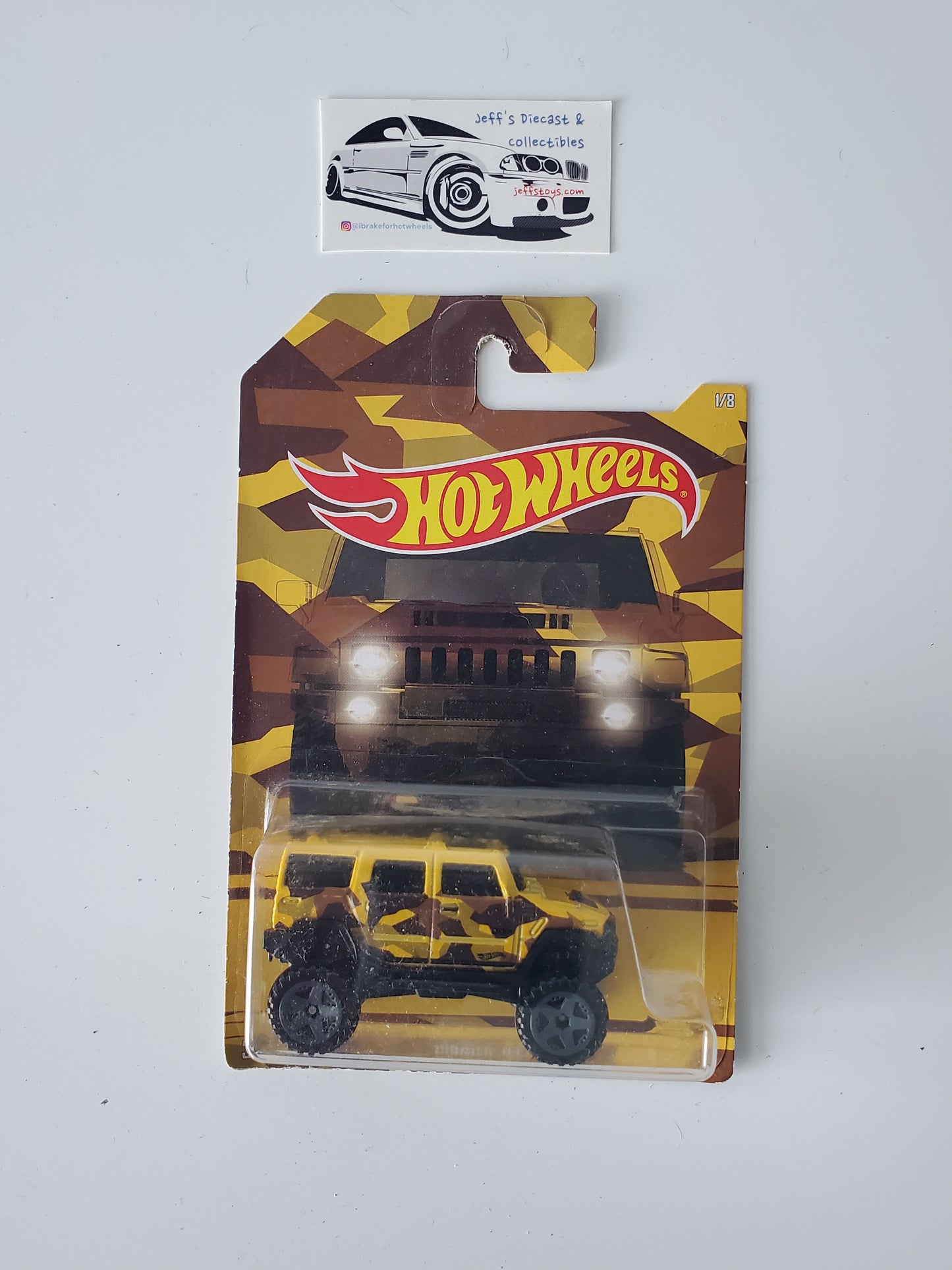 2017 Hot Wheels Camouflage Series Hummer H2