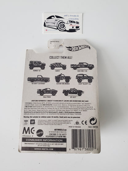 2017 Hot Wheels Camouflage Series Hummer H2