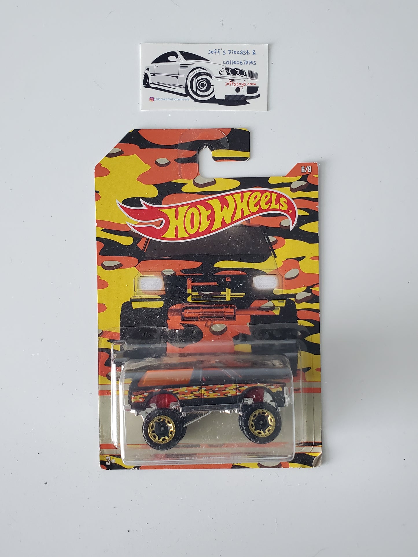 2017 Hot Wheels Camouflage Series Chevy Blazer 4x4