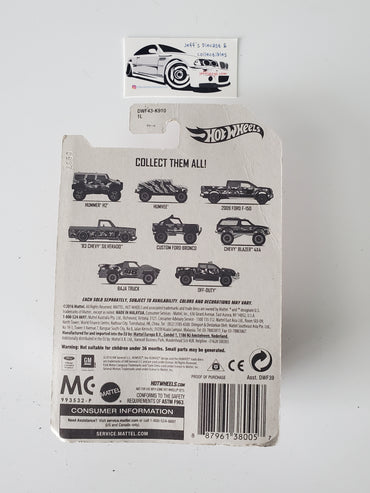 2017 Hot Wheels Camouflage Series '83 Chevy Silverado