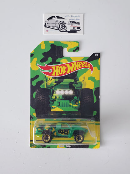 2017 Hot Wheels Camouflage Series Baja Truck