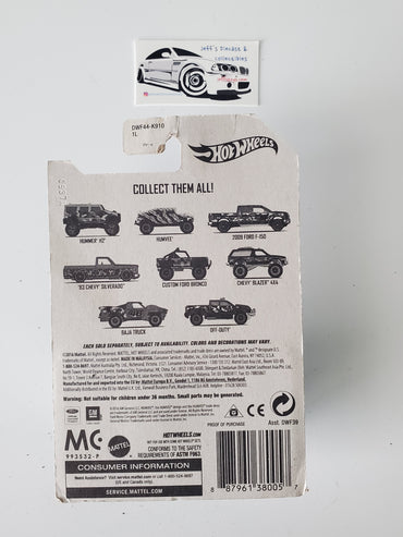 2017 Hot Wheels Camouflage Series Custom Ford Bronco