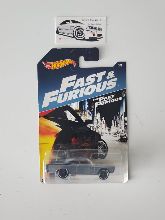 2017 Hot Wheels Fast and Furious '70 Plymouth Road Runner 3/8
