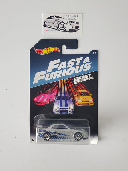 2017 Hot Wheels Fast and Furious Nissan Skyline GT-R 2/8