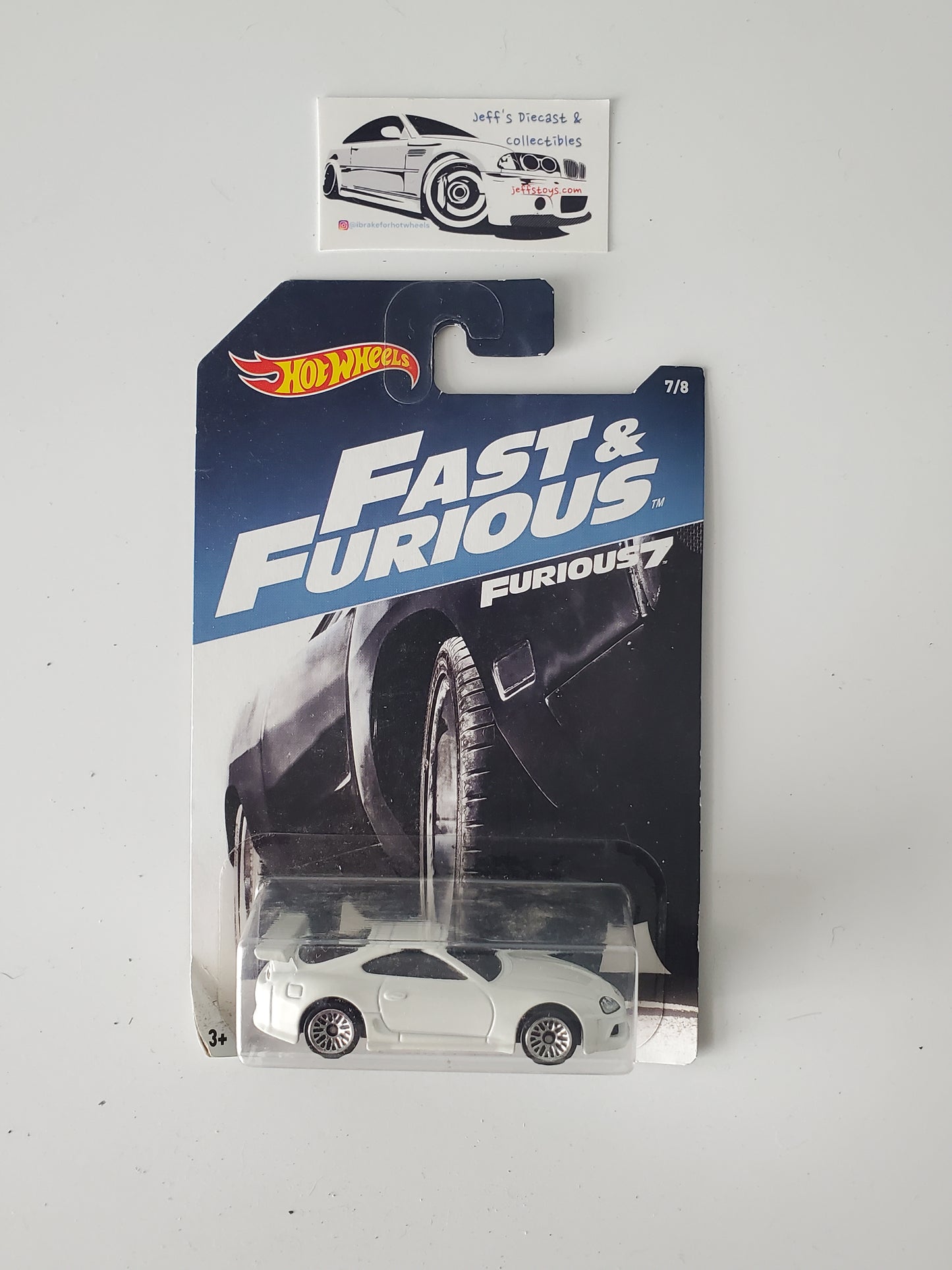 2017 Hot Wheels Fast and Furious '94 Toyota Supra 7/8