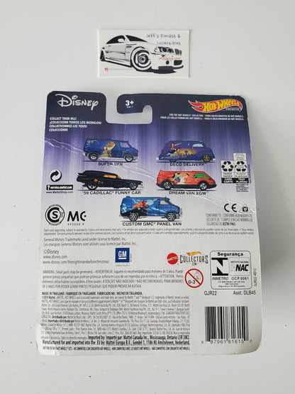 2020 Hot Wheels Premium Custom GMC Panel Van Lion King - bad card