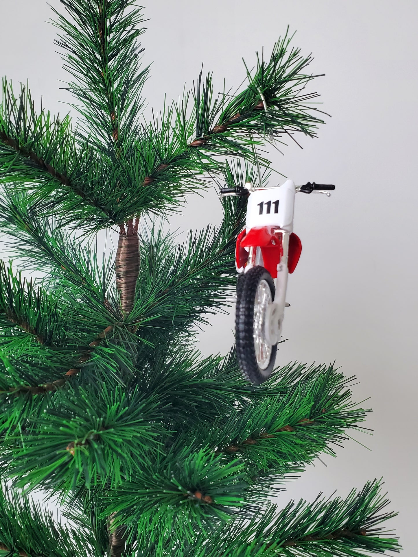 Honda CR 250r Dirt Bike Christmas Ornament - Custom Made