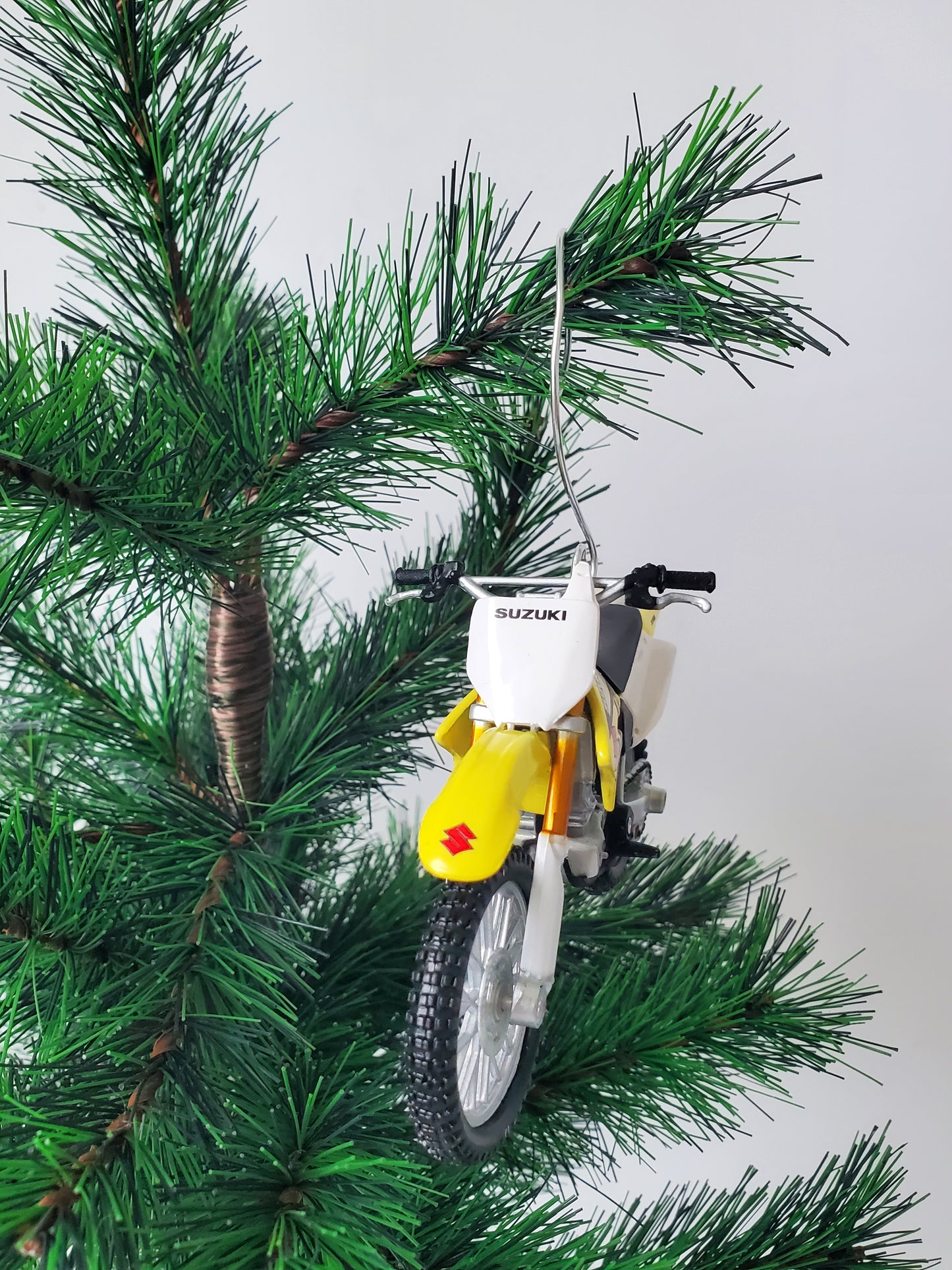 Suzuki RMZ 250 Dirt Bike Christmas Ornament - Custom Made
