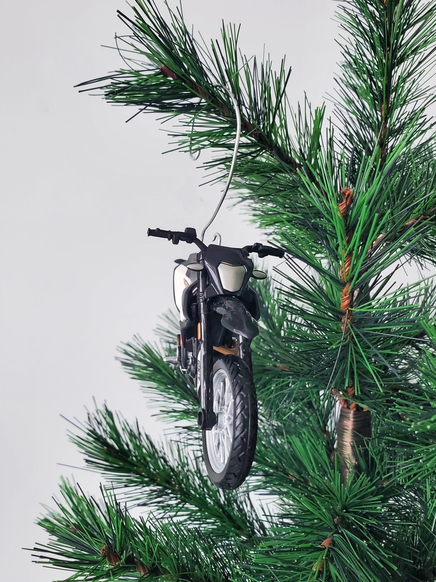 KTM 690 SMC R Motorcycle Christmas Ornament - Custom Made