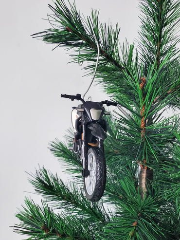 KTM 690 SMC R Motorcycle Christmas Ornament - Custom Made