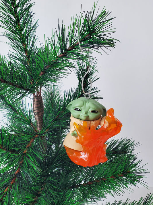 Baby Yoda Star Wars Christmas Ornament - Custom Made