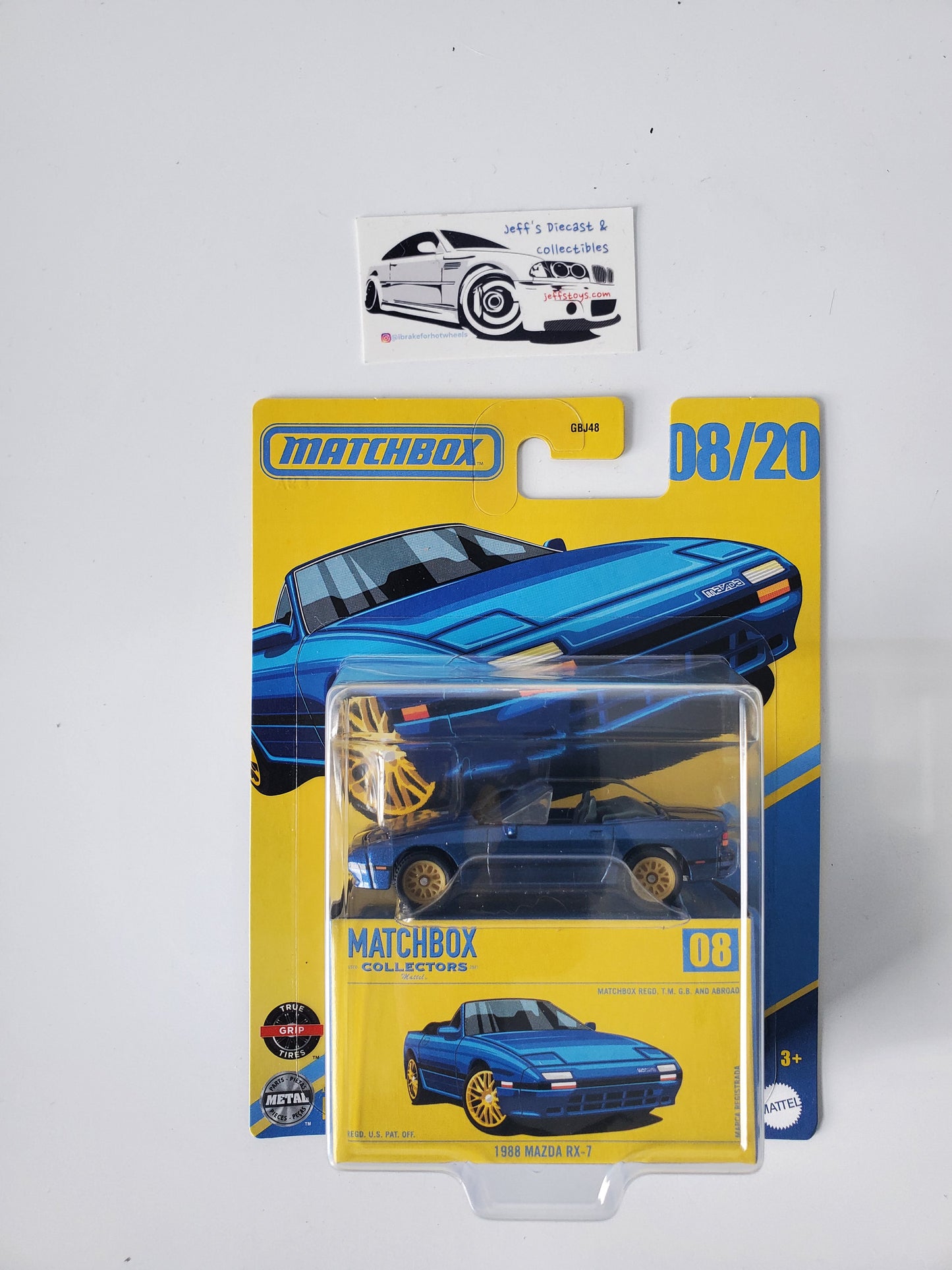 2025 Matchbox Collectors 1988 Mazda RX-7