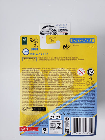 2025 Matchbox Collectors 1988 Mazda RX-7