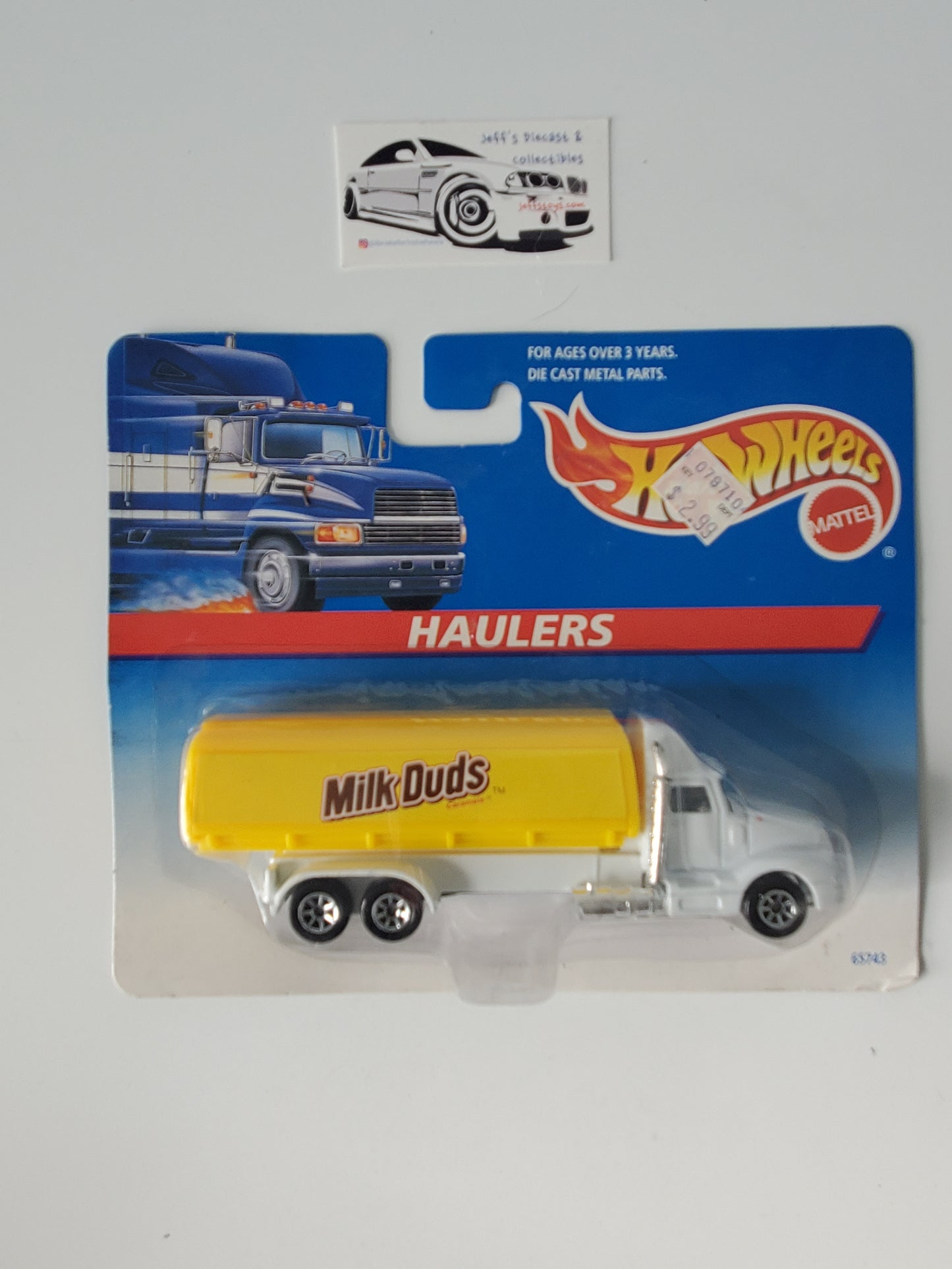 1996 Hot Wheels Haulers Milk Duds