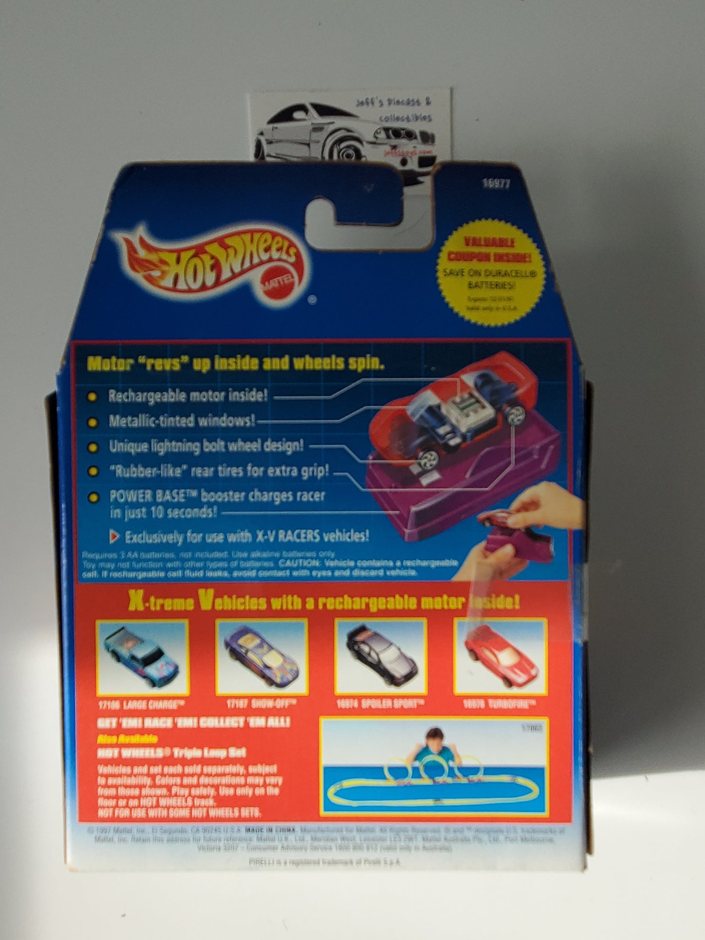 1997 Hot Wheels X-V Racers Buzz Off - Sealed