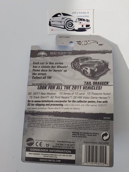 2011 Hot Wheels Tail Dragger #98