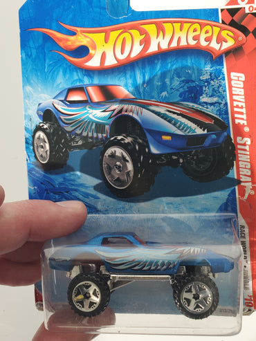 2010 Hot Wheels Corvette Stingray #213