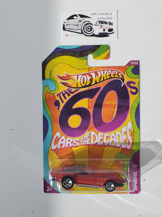 2011 Hot Wheels '69 Corvette Cars of the Decades 60's