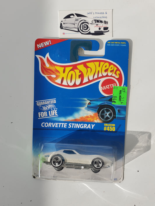 1996 Hot Wheels Corvette Stingray #450