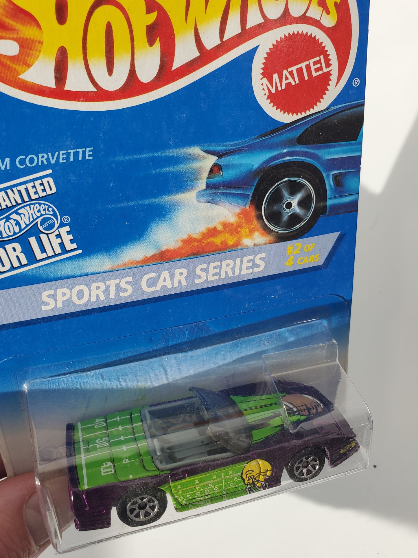 1996 Hot Wheels Custom Corvette #405