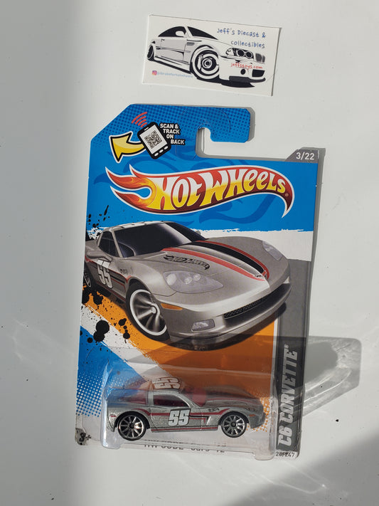 2012 Hot Wheels C6 Corvette #228